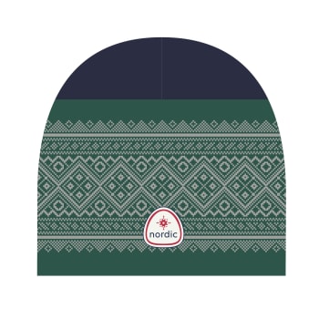 Flåm pannebånd grønn/navy
