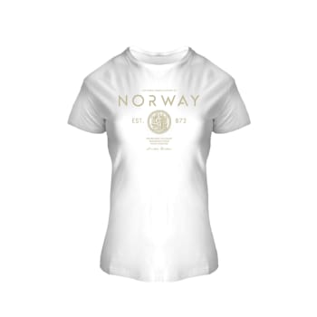 Dame t-skjorte City Seal white