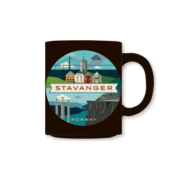 Krus svart Stavanger