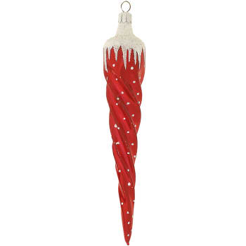 Istapp Kos rød skrudd 17cm