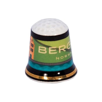 Fingerbøl svart Bergen