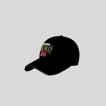 Cap Norway Vintage Black/Gold