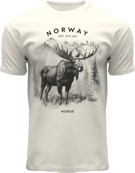 T-skjorte Moose Mountain grey Norway