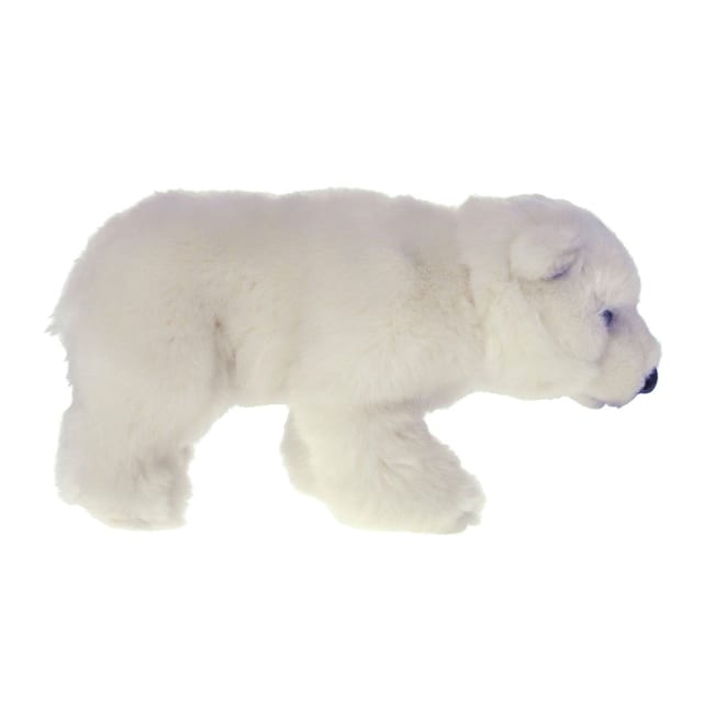 Isbjørn kosedyr hvit 23 cm