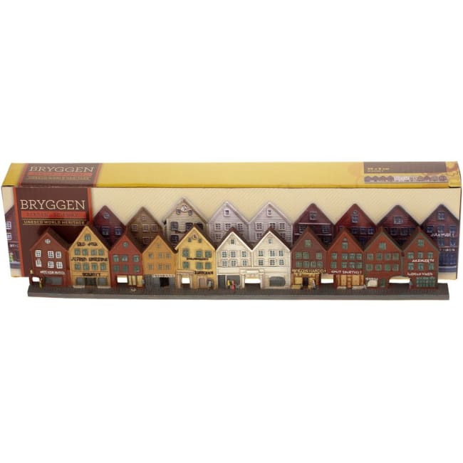 Magnet Bryggen panorama 34cm