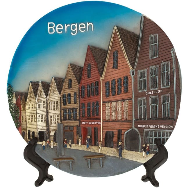 Dekorfat Bryggen D: 16cm