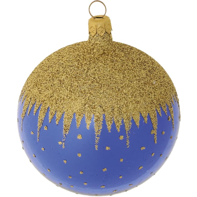 Kule Golden cap blå 10cm