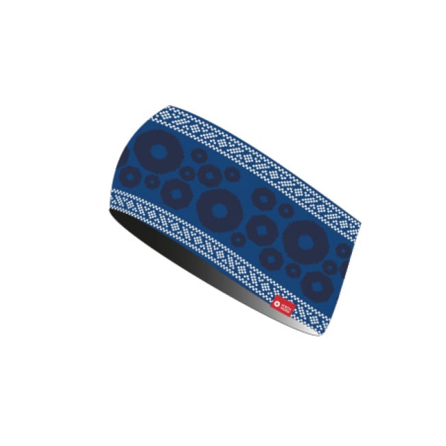Flåm pannebånd barn blå