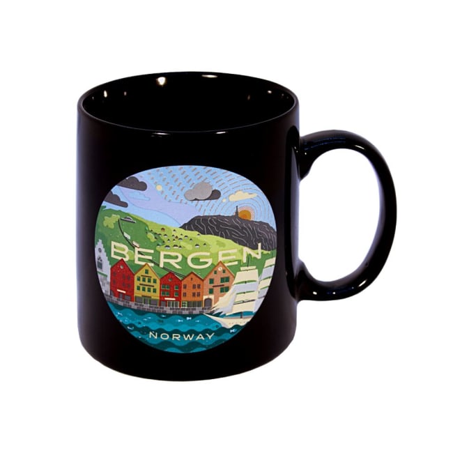 Krus svart Bergen