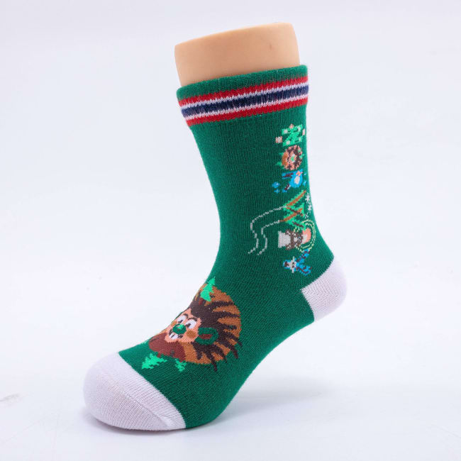 Trollsokk Norway grønn str 33-35