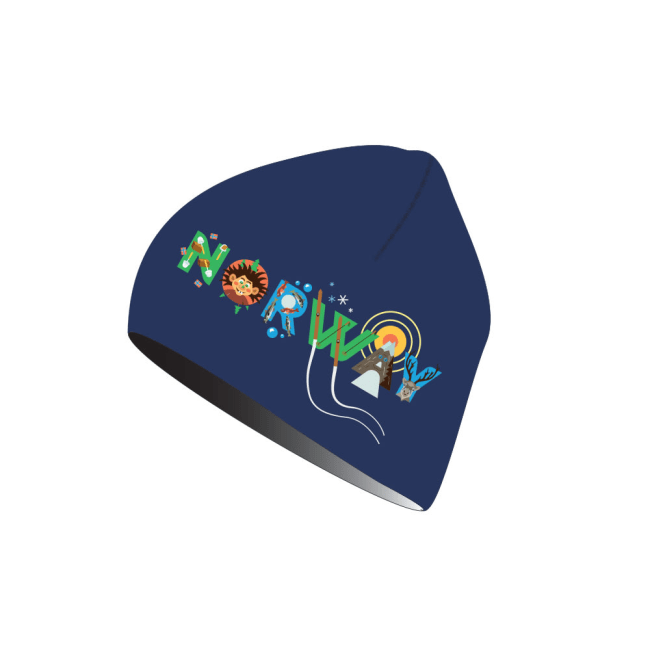 Lue barn blå Norway