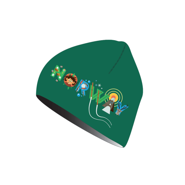 Lue barn grønn Norway