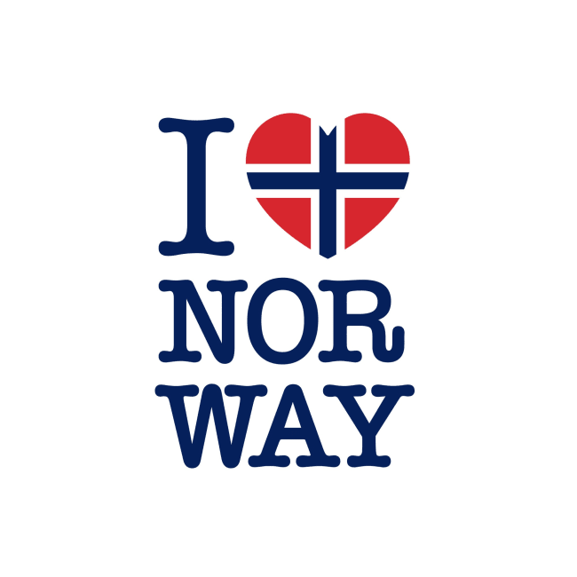Magnet I Love Norway
