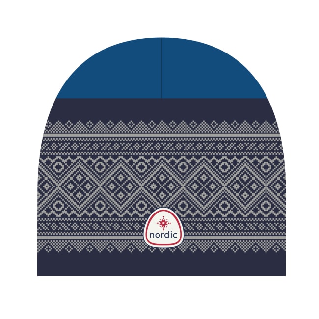 Flåm lue navy/blå
