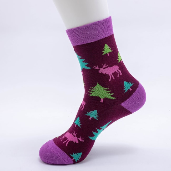 Trollsokk elg skog lilla str 36-40