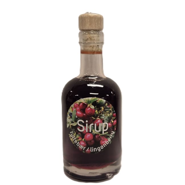 Tyttebærsirup "En smak av midnattsol" 100 ml