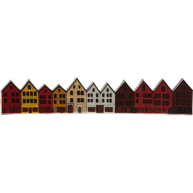 Magnet PVC Bryggen panorama