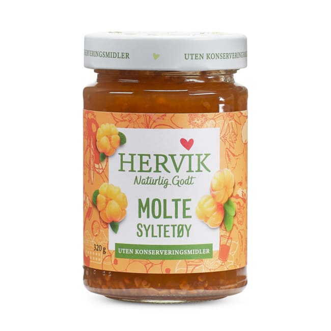 Moltesyltetøy 320 g Hervik