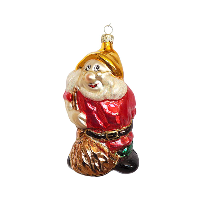 Dverg med sekk 14 cm