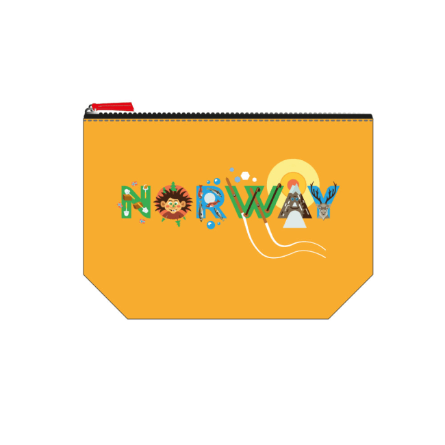 Toalettveske gul Kids