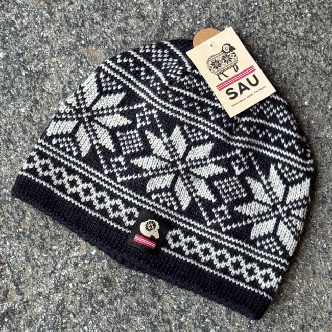 Lue Setesdal navy - light grey