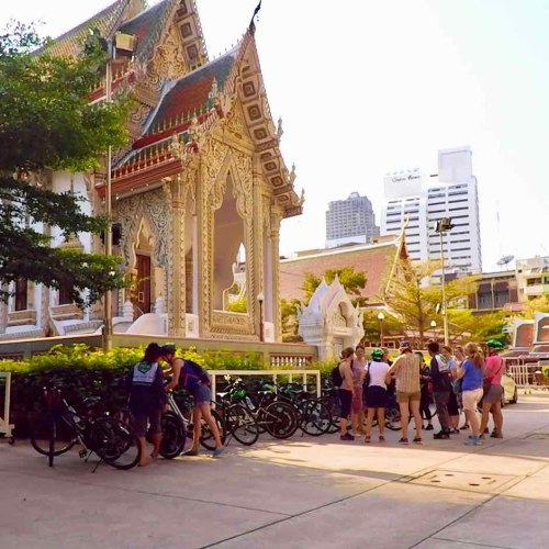 Bangkok city tour by bicycle