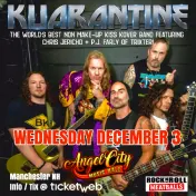 thumbnail image for KUARANTINE - The World's Greatest Non Make-up Kiss Tribute Featuring Chris Jericho