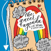 thumbnail image for The Queer Agenda: A Live Dating & Comedy Show 🌈🎤