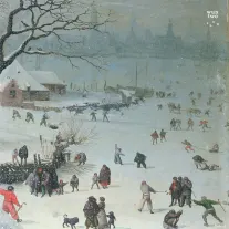 Snowing