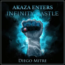 Akaza Enters Infinity Castle (from "Demon Slayer") - Cover
