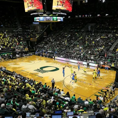 Picture of Oregon Ducks Men's Basketball vs. Utah Men's Basketball