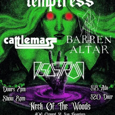 Picture of Temptress/ Cattlemass/ Barren Altar/ Disastroid