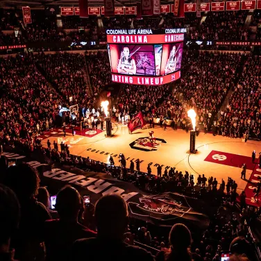 Picture of University of South Carolina Gamecocks Women's Basketball vs. Vanderbilt Commodores Womens Basketball