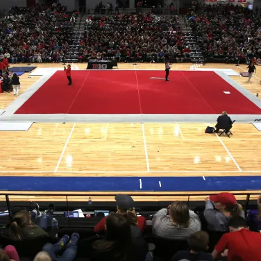 Picture of Ohio State Buckeyes Women's Gymnastics vs. University of Washington Huskies Women's Gymnastics
