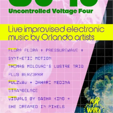 Picture of Uncontrolled Voltage 4: A night of electronic meets acoustic improvisation