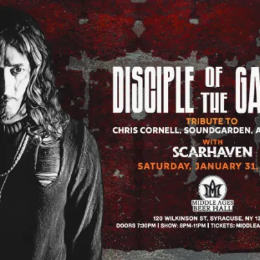 Picture of Disciple of The Garden - Tribute to Soundgarden, Audioslave, Chris Cornell w/s/g Scarhaven