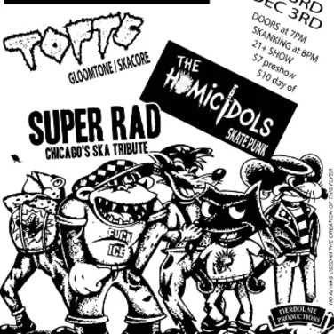 Picture of TOFTS w/ The Homicidols, Super Rad