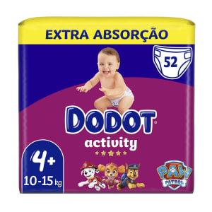 Pingo Doce: Fraldas Sensitive Tamanho 1 (2-5kg) Dodot - 44 un