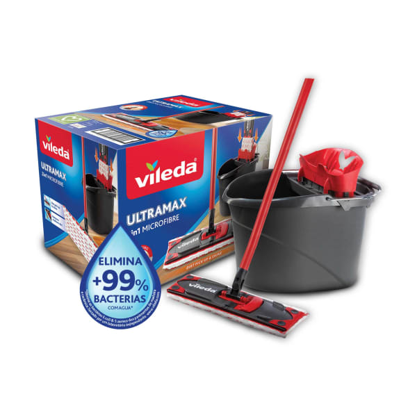 Sistema Ultramax Vileda Mopa + Balde com Espremedor