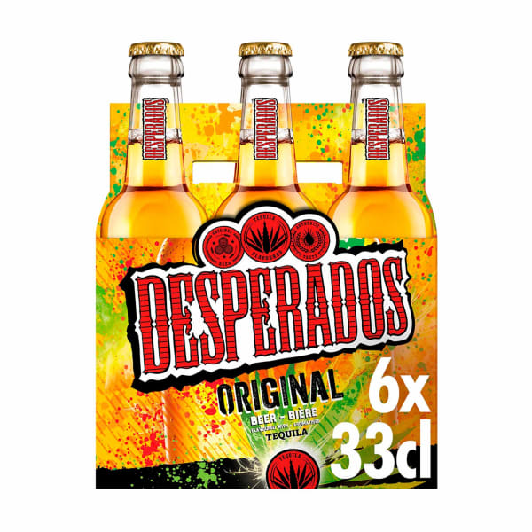 Cerveja Desperados 6x33cl - Cervejas com Álcool - Cervejas