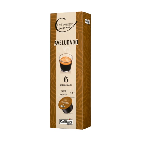 Comprar Cafe Capsulas Expresso Aveludado Intensidade 6 Pingo Doce