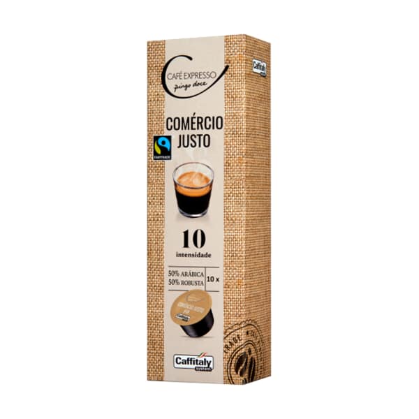 Comprar Cafe Capsulas Expresso Comercio Justo Pingo Doce