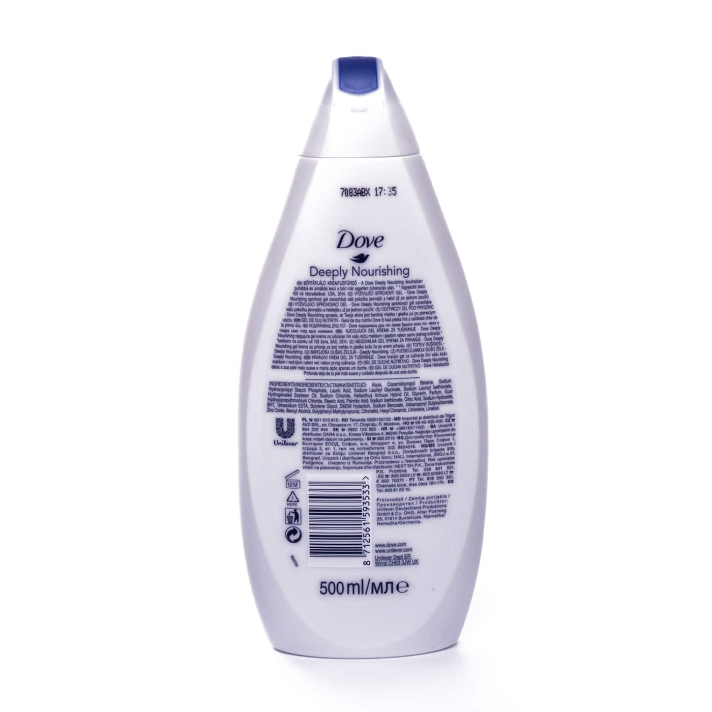 Comprar Gel de Banho Deeply Nourishing Dove