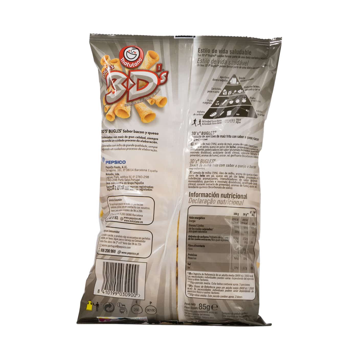 Mercadão Pingo Doce Snack 3D Bugles Lays