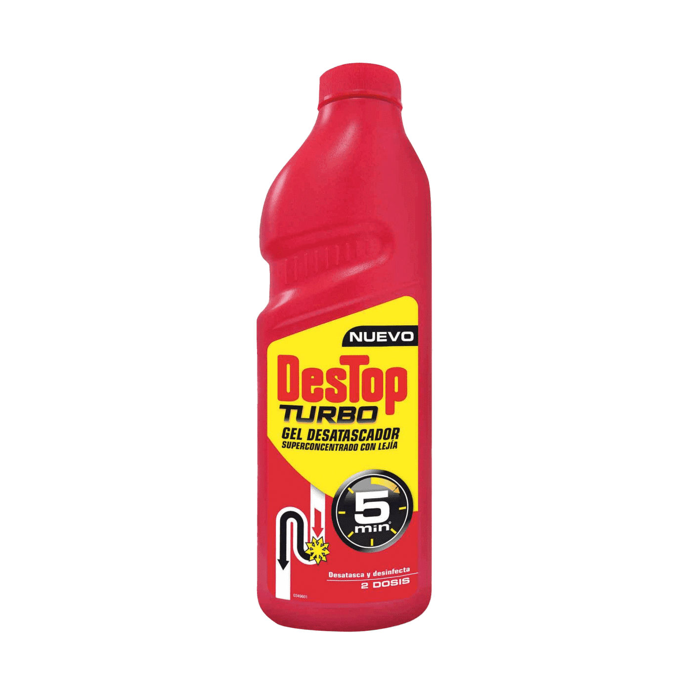 Destop Desentupidor de Canos Turbo Gel, 1 L - 583380 em .