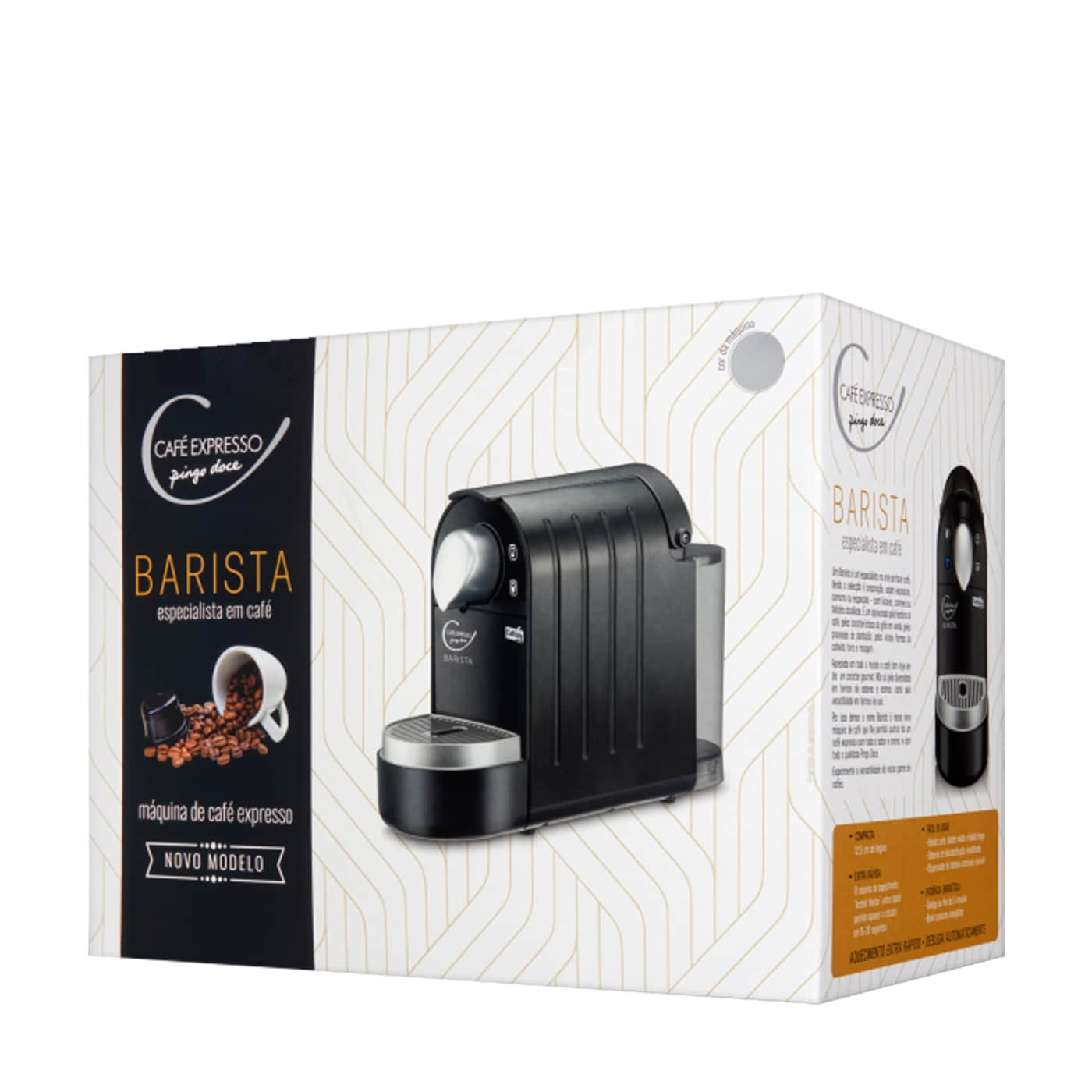 Comprar Maquina De Cafe Barista Preta Pingo Doce