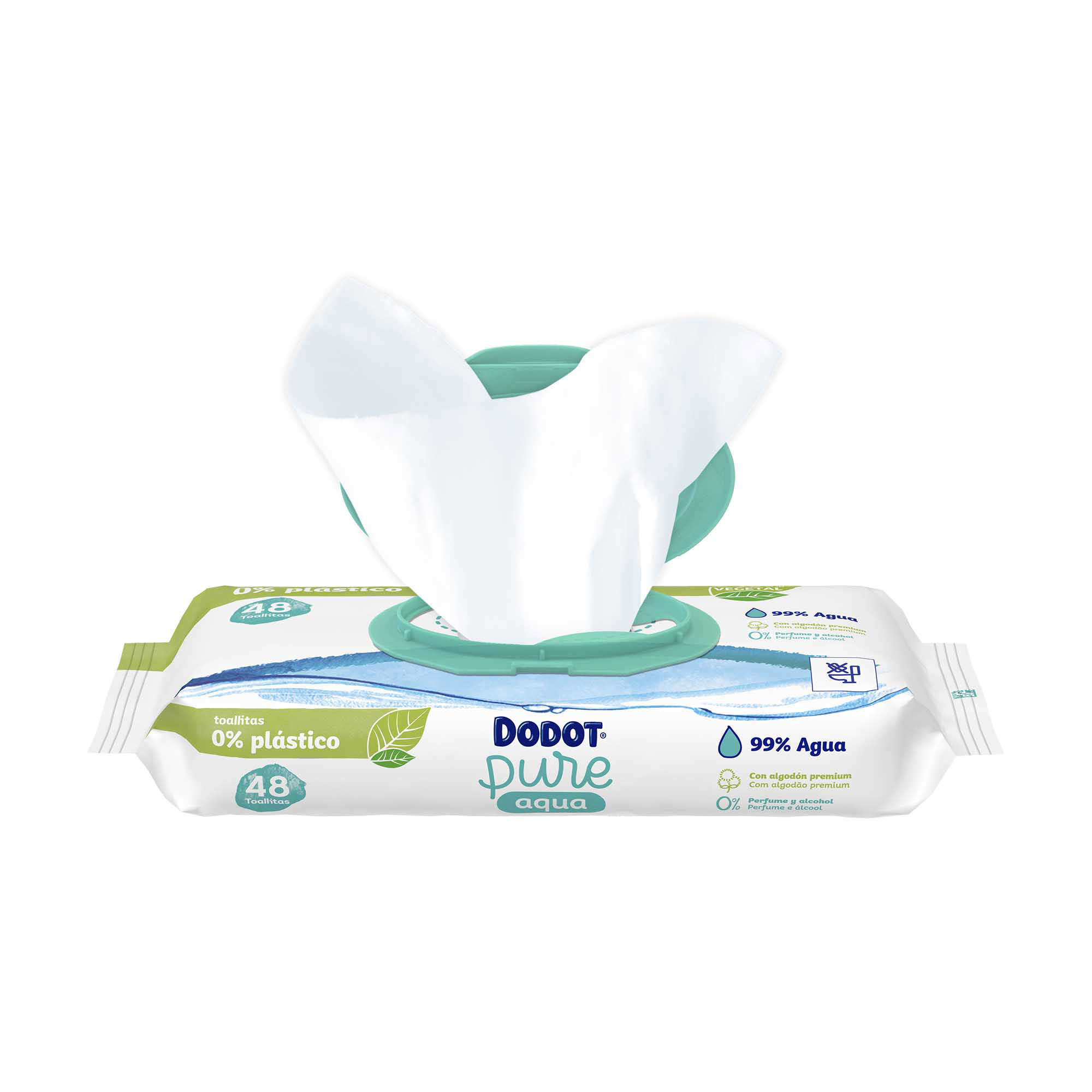 Dodot Aqua Pure Tapa 3X48 144 Units