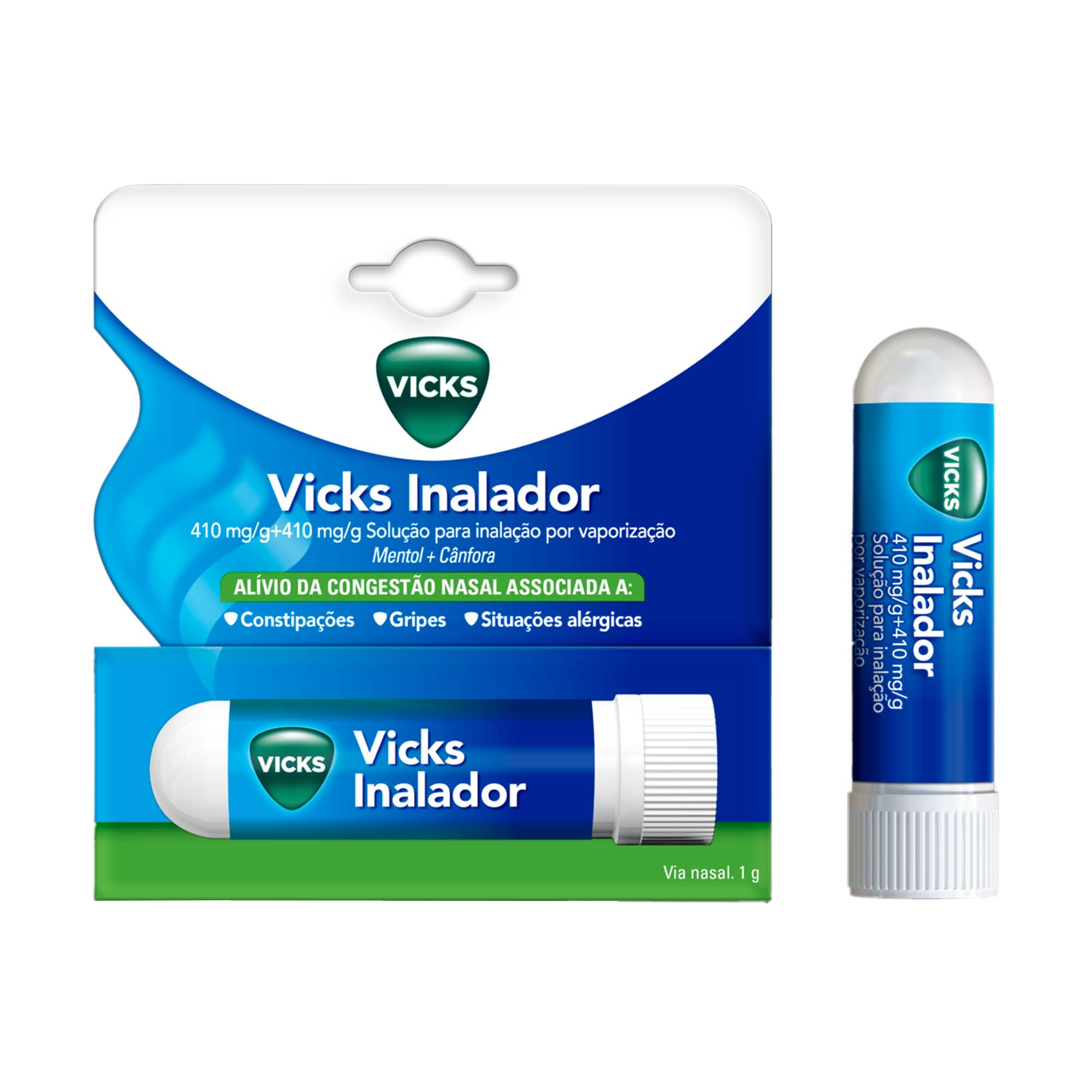 Mercad o BemEstar Medicamentos Vicks Inalador 410 mg g 410 mg