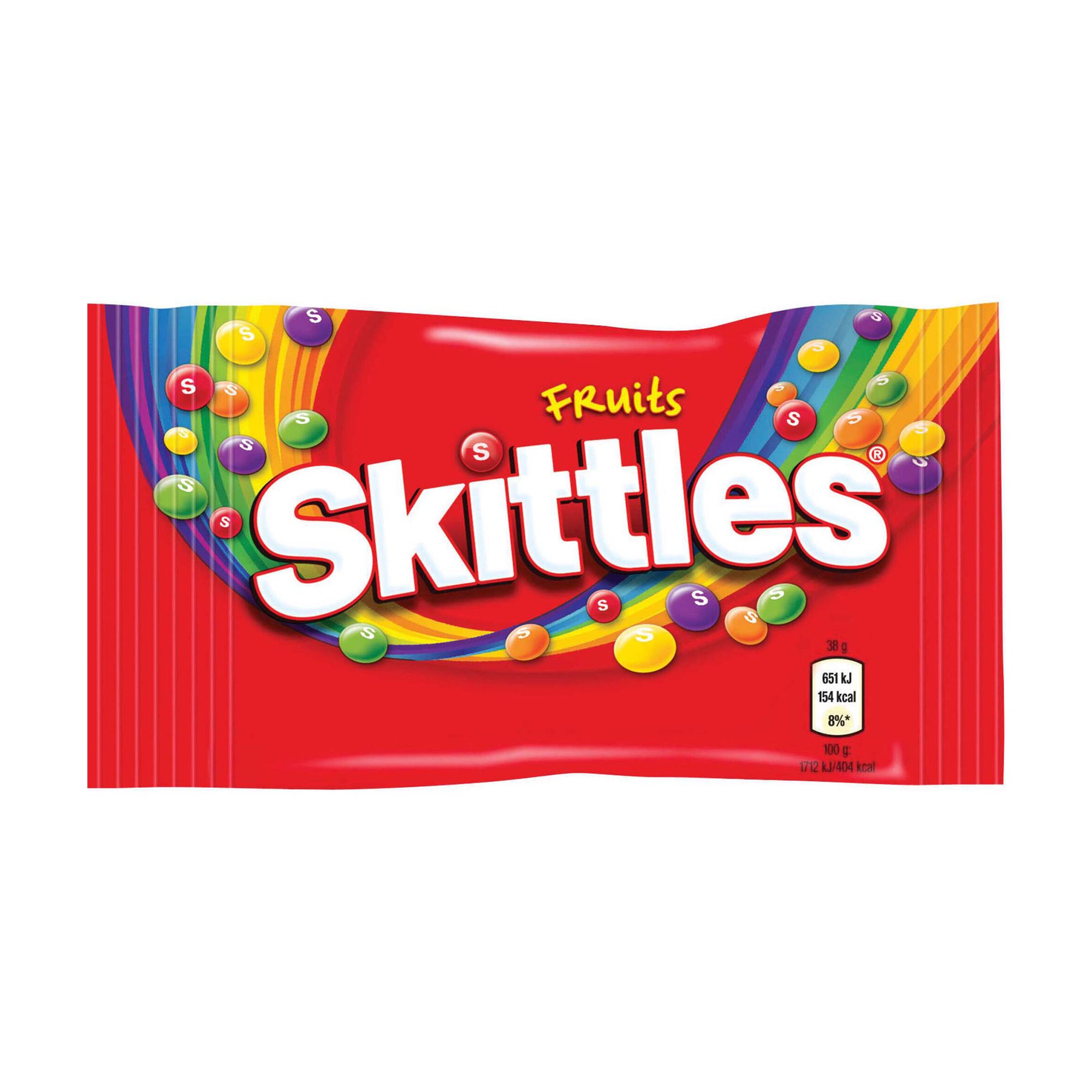 Drageias de Fruta embalagem 38 g · Skittles · Supermercado El