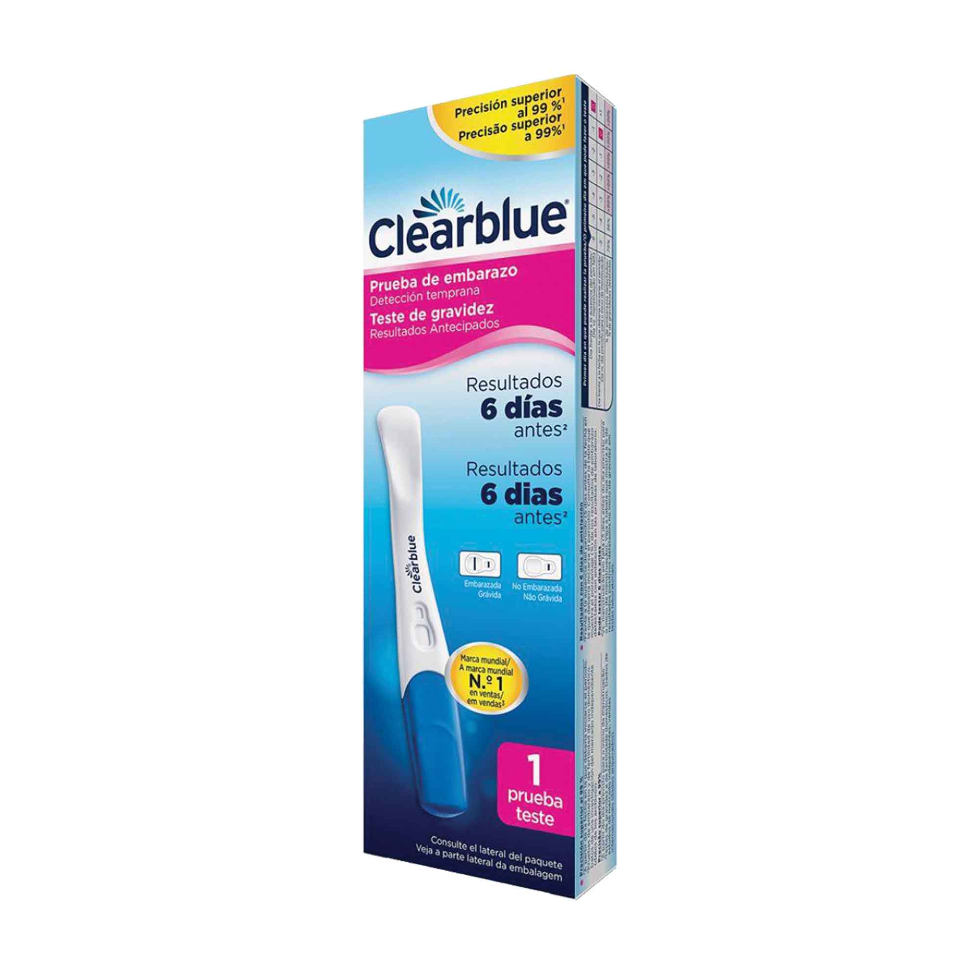 Teste de Gravidez Saiba Antes – 6 dias de antecedência – Clearblue